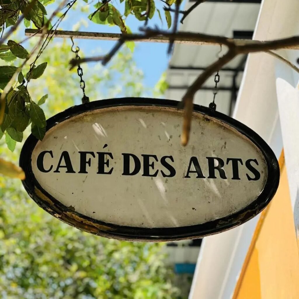 Cafe des arts pondicherry