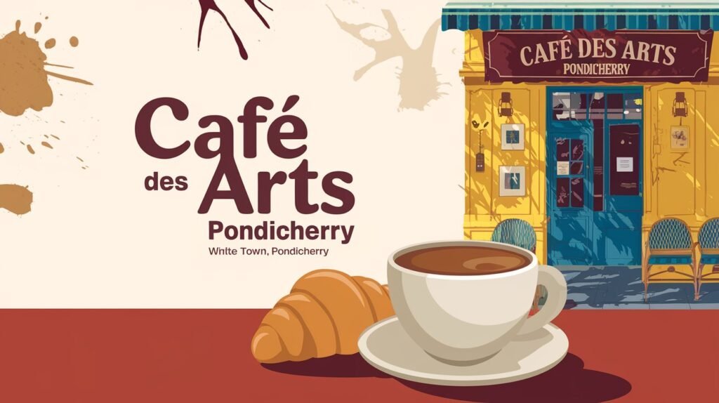 Cafe Des Arts Pondicherry